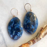 Large Pietersite Earrings